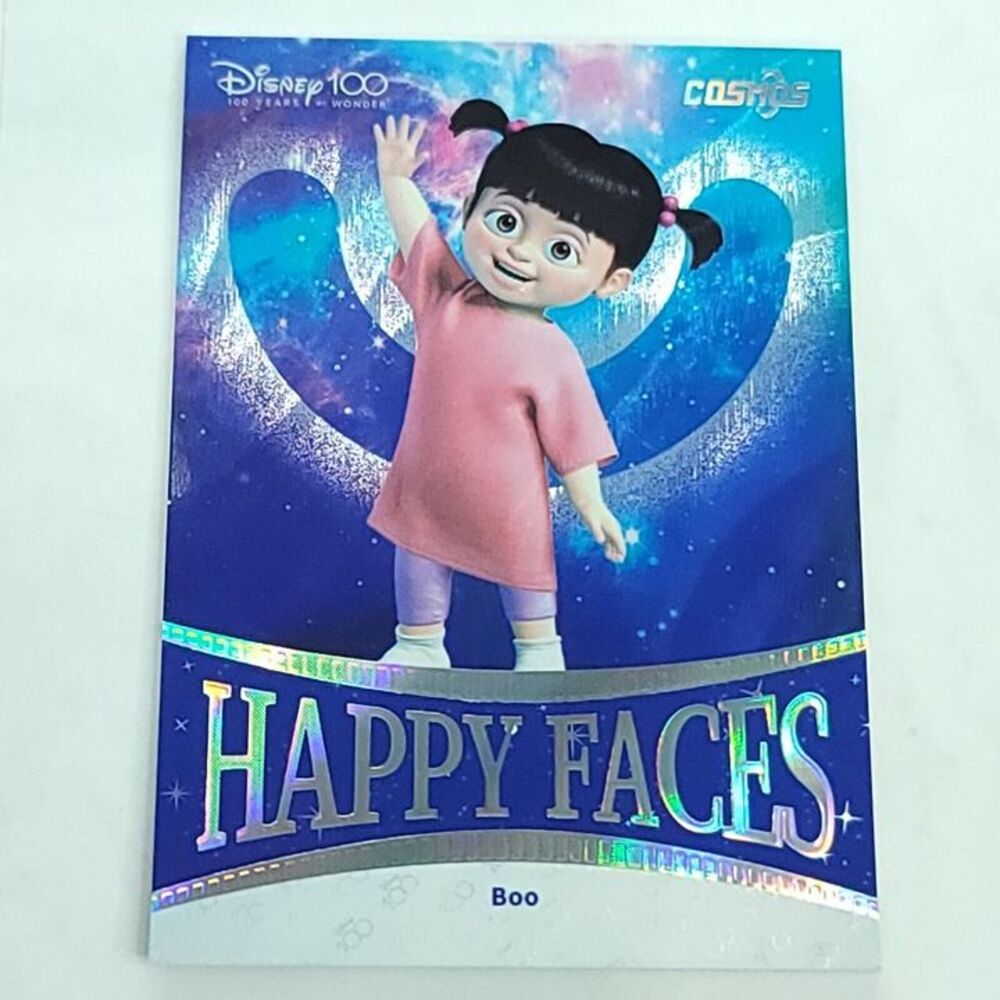 Boo Monsters Inc 2023 Kakawow Cosmos Disney 100 ALL-STAR Happy Faces 165/169